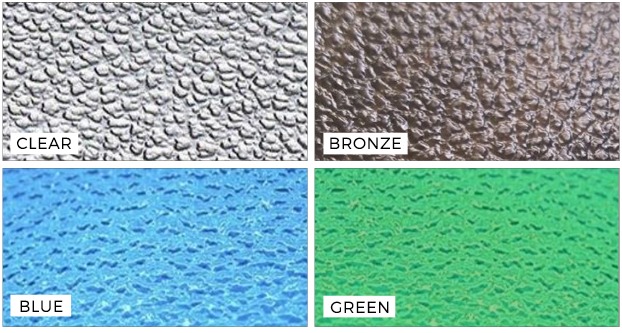 Embossed Polycarbonate Sheets Colors by General India Plastomers